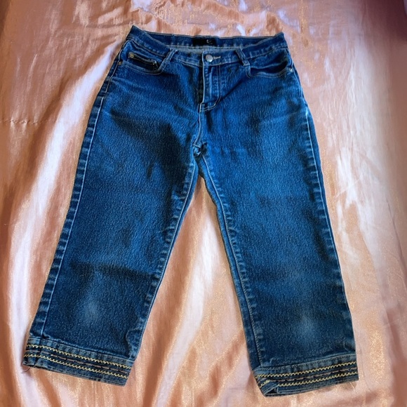 Just Cavalli Denim - Designer Cavalli capri jeans